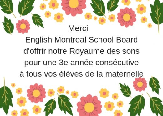 Merci pour votre confiance