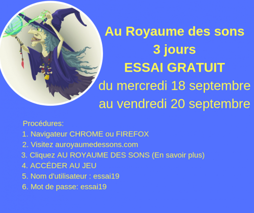 3 jours d'essai gratuit