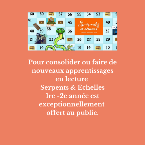 Pour la 1re et la 2e année