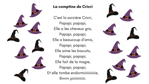 La comptine de Cricri