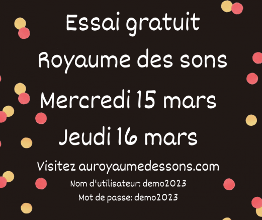 2 jours gratuits