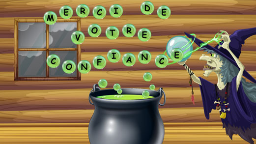 Merci de votre confiance!